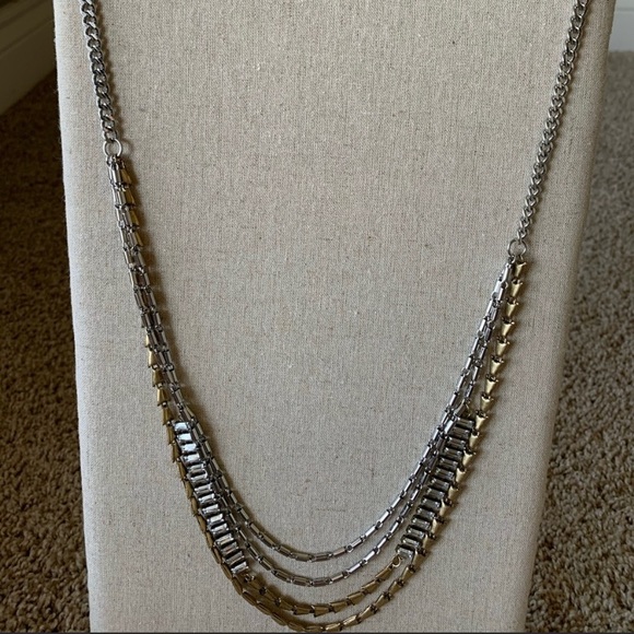 Mixed Metal Sutton Necklace - Picture 3 of 5